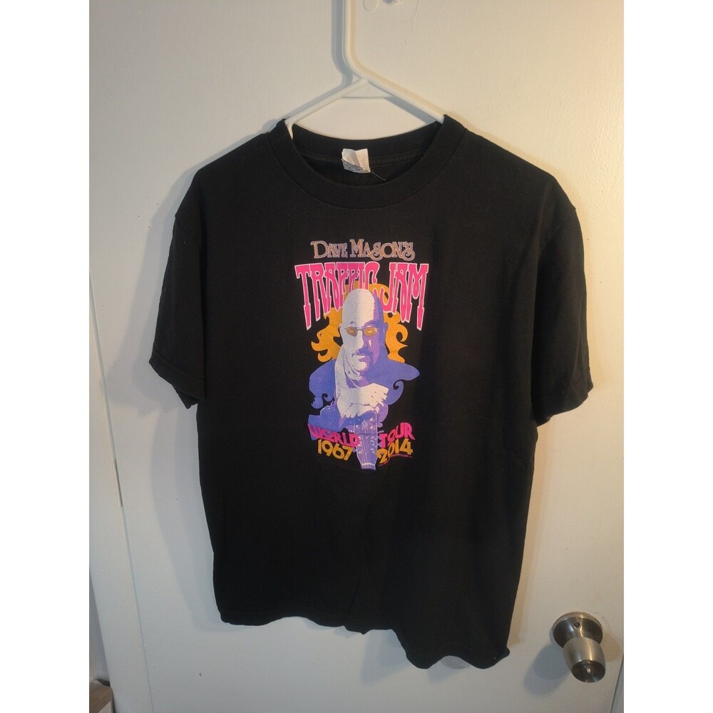 Dave Masons Traffic Jam Shirt Mens M Black 2014 Tour Concert Graphic Tee Alstyle